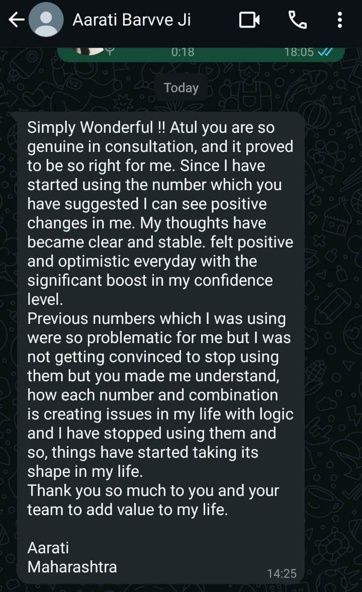 Client feedback received on WhatsApp (5)